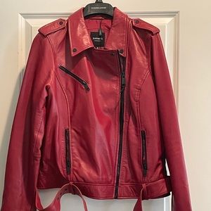 Genuine Leather Moto Jacket